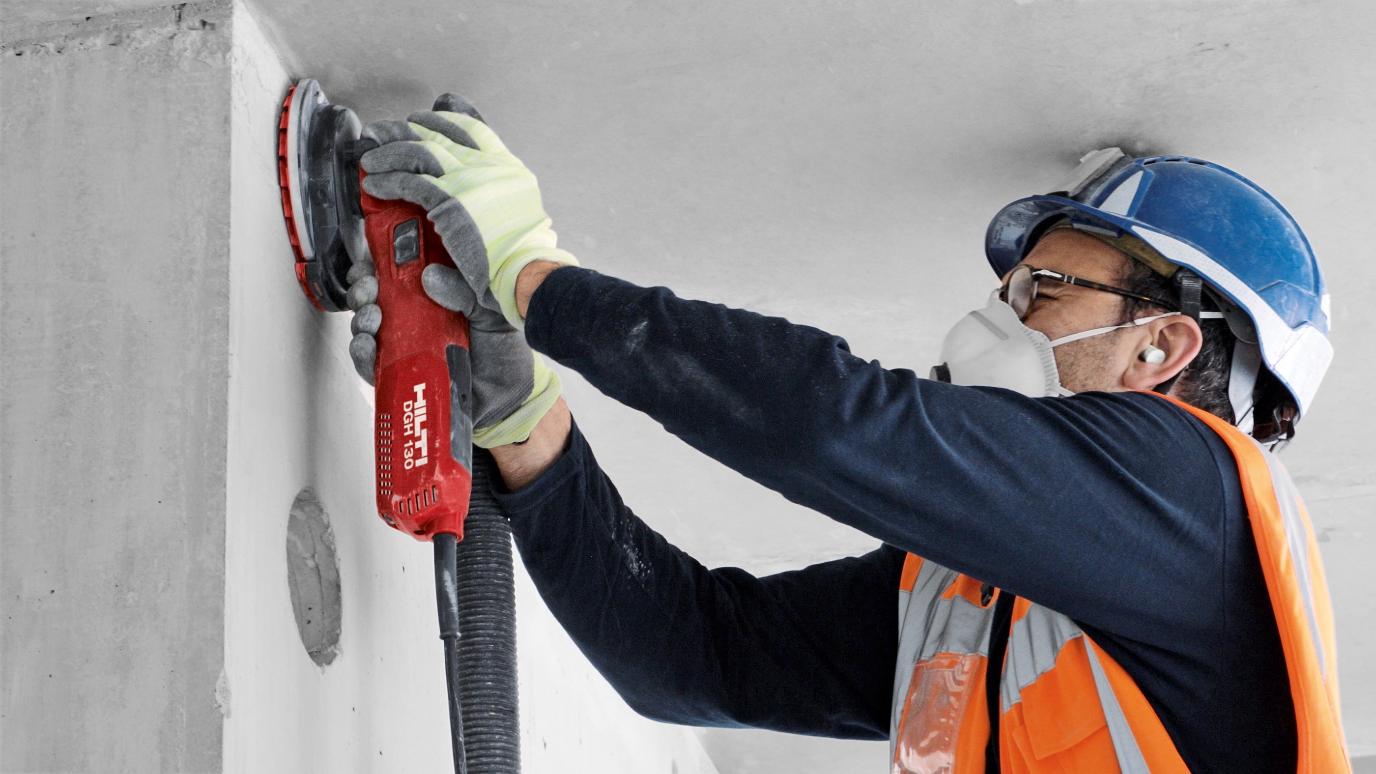Lijadora de diamante para paredes Hilti DGH 130