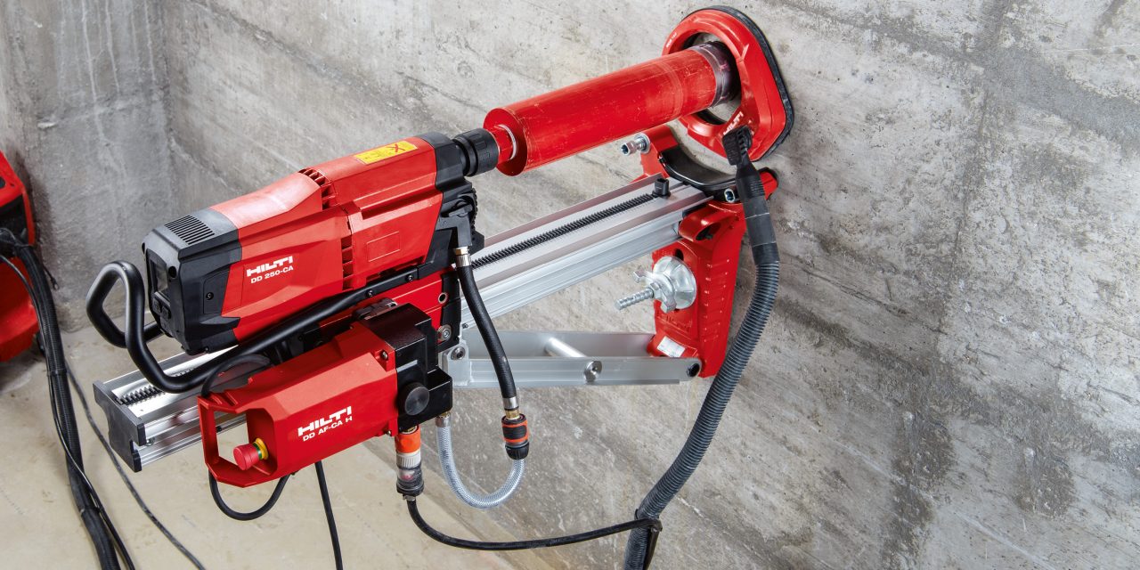 Broca Hilti en acción