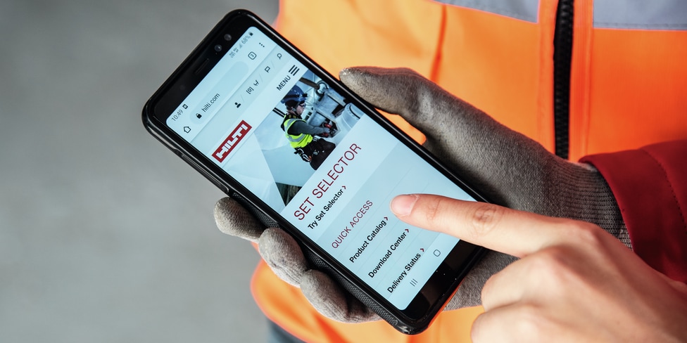Hilti Calculator App - Crear lista de piezas
