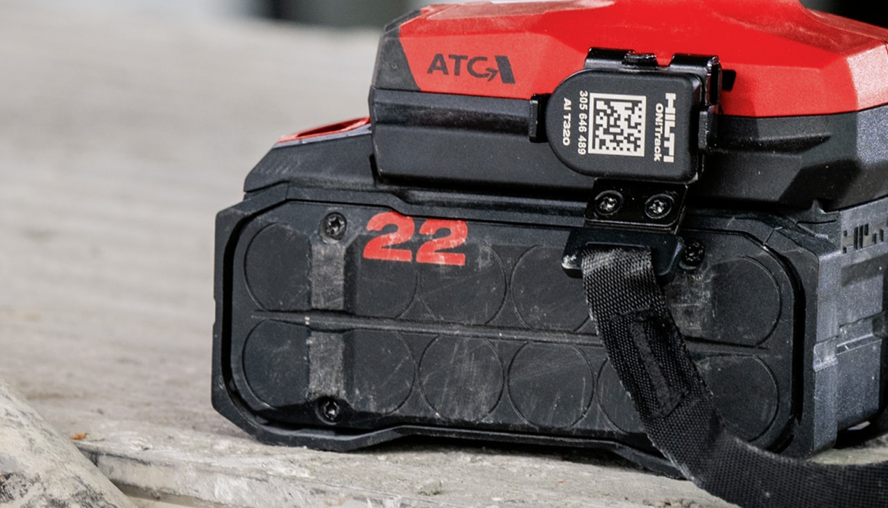 On!Track ship on a hilti tool