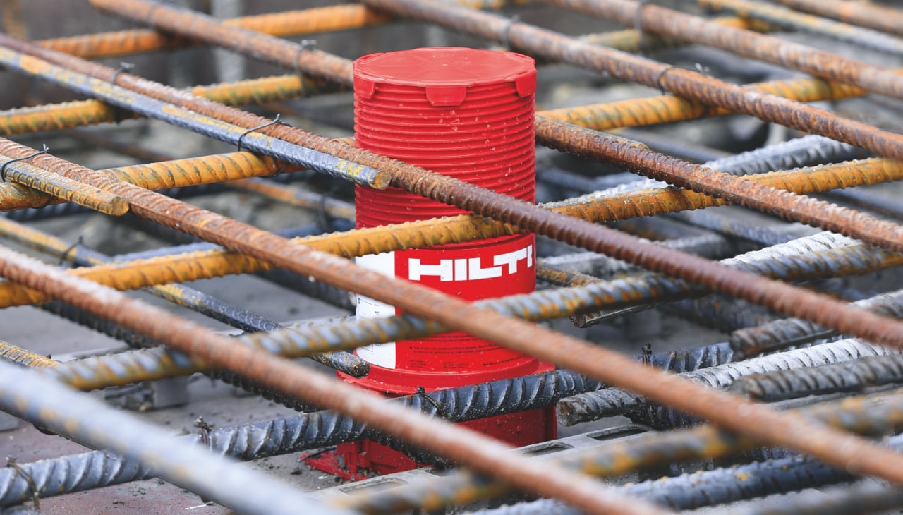 Dispositivo embebido intumescente Hilti