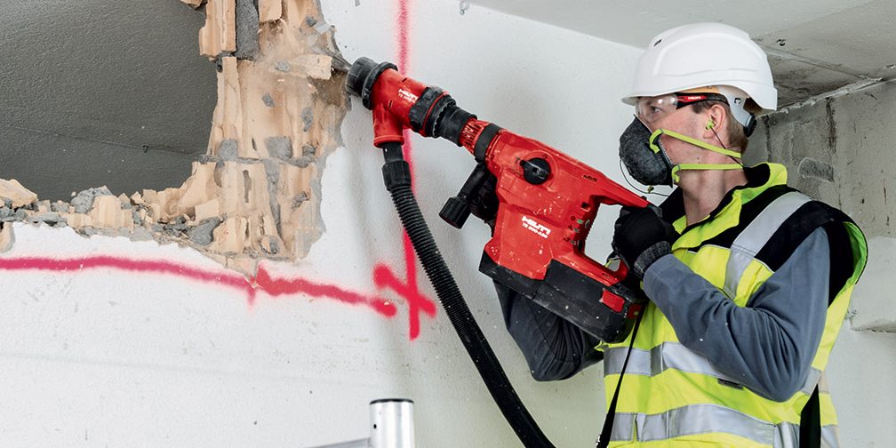 Medidas de prevención contra el polvo en obra