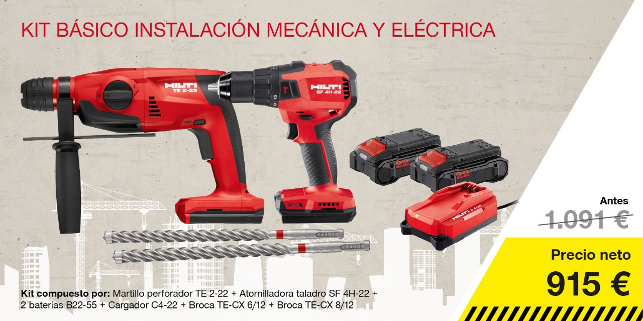 Kit instalación eléctrica y mecánica