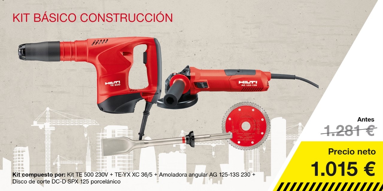 kit básico de construcción 