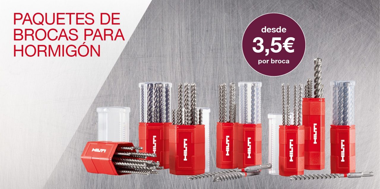 Brocas para hormigón 