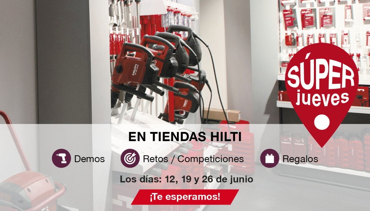 Red month en tiendas Hilti