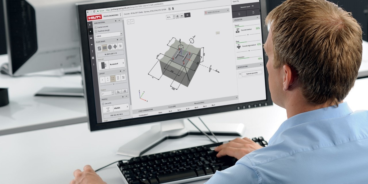 Engineer, Office, Computer Screen