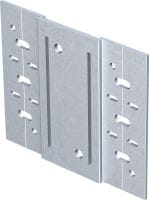 Placa adaptadora MFT-S2S Placa adaptadora para los soportes MFT-S2S UI L y MFT-S2S U L con y sin aislante