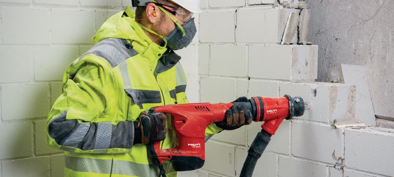 Martillo rompedor TE 500 SDS-Max Martillo rompedor robusto SDS Max (TE-Y) para tareas ligeras de cincelado en hormigón y mampostería Aplicaciones 1