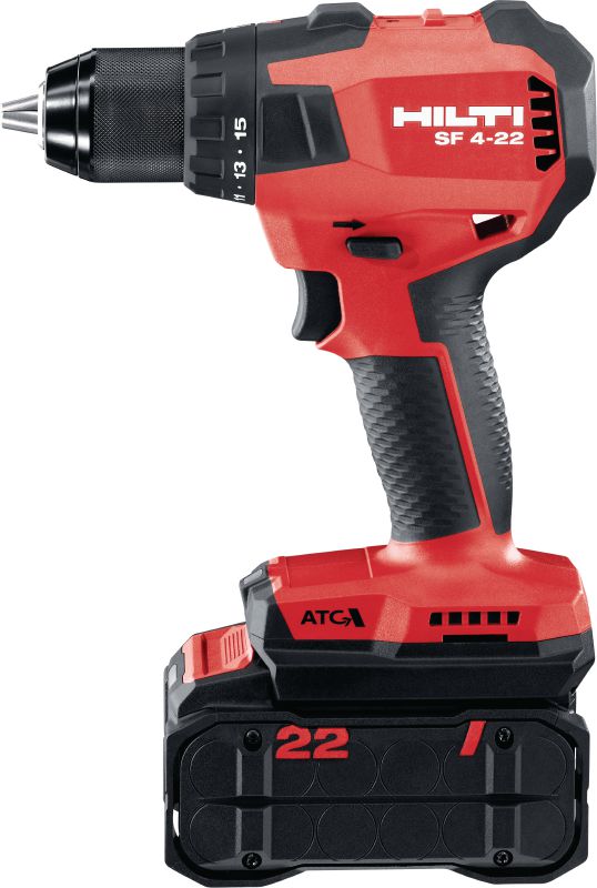 Atornilladora taladro a batería SF 4-22 Compacta atornilladora taladro a batería con control activo del par para taladro y atornillado habituales, especialmente en lugares de difícil acceso (plataforma de batería Nuron)