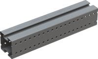 Perfil de caja sin costura MT-90H OC Sección de caja de acero de carga pesada con ranura de montaje para la construcción de marcos de acero y soportes modulares en entornos moderadamente corrosivos