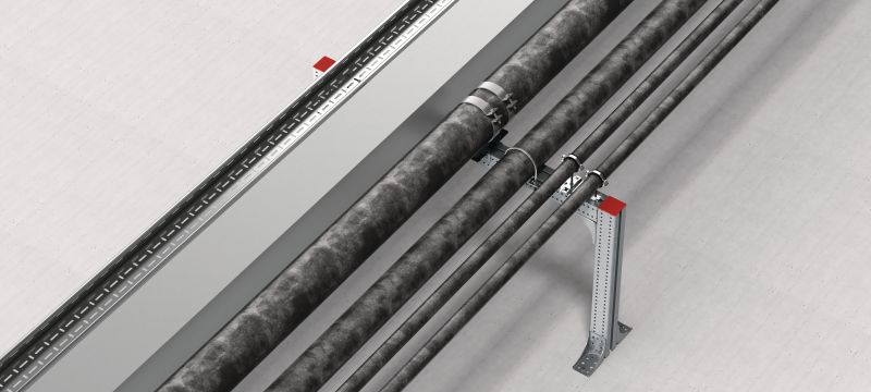 Perfil de caja sin costura MT-90H OC Sección de caja de acero de carga pesada con ranura de montaje para la construcción de marcos de acero y soportes modulares en entornos moderadamente corrosivos Aplicaciones 1