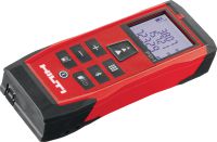 Medidor láser PD-I Medidor láser robusto con funciones de medición inteligentes y conectividad Bluetooth® para aplicaciones de interiores de hasta 100 m/330 pies