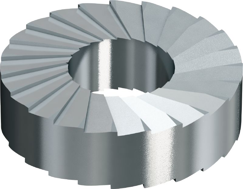 Arandela MT-FTR-GSW Arandela dentada con mayor resistencia al desapriete gradual