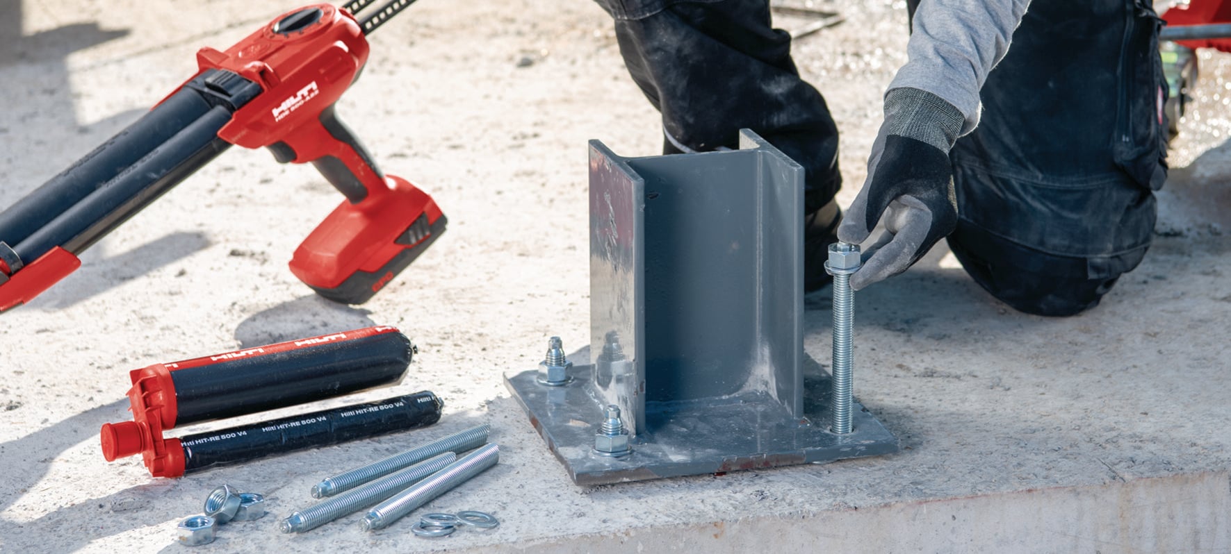 variable cortar a tajos excitación adhesivo inyeccion hit re 500