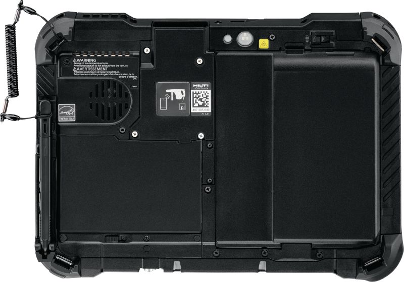 Dispositivo de tableta de diseño PLC 600 Controlador de la herramienta de diseño con alta potencia de cálculo y pantalla de 10 para la vigilancia en el lugar de trabajo, el sondeo y el diseño BIM-to-Field con todas las herramientas de replanteo avanzado de Hilti