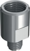 MQZ-A-R, MGA-R Adaptador de placa tuerca de acero inoxidable (A4) para convertir el diámetro de varillas roscadas