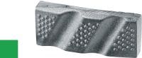 Segmento de diamante abrasivo SPX/SP-L Segmentos de diamante de alto rendimiento para la perforación con herramientas de baja potencia (<2,5 kW) en hormigón muy abrasivo