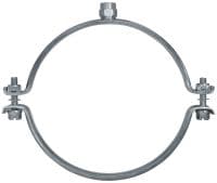 Abrazaderas de tuberías de aspersores MP-MS Abrazaderas de tuberías de aspersores galvanizadas con las homologaciones VdS, FM y UL para aplicaciones de aspersores