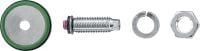 Perno ajustable S-BT-ER HC Perno roscado atornillado (acero inoxidable, rosca métrica) para conexiones eléctricas en acero en entornos altamente corrosivos, sección transversal máxima recomendada de cable conectado de 120 mm ²
