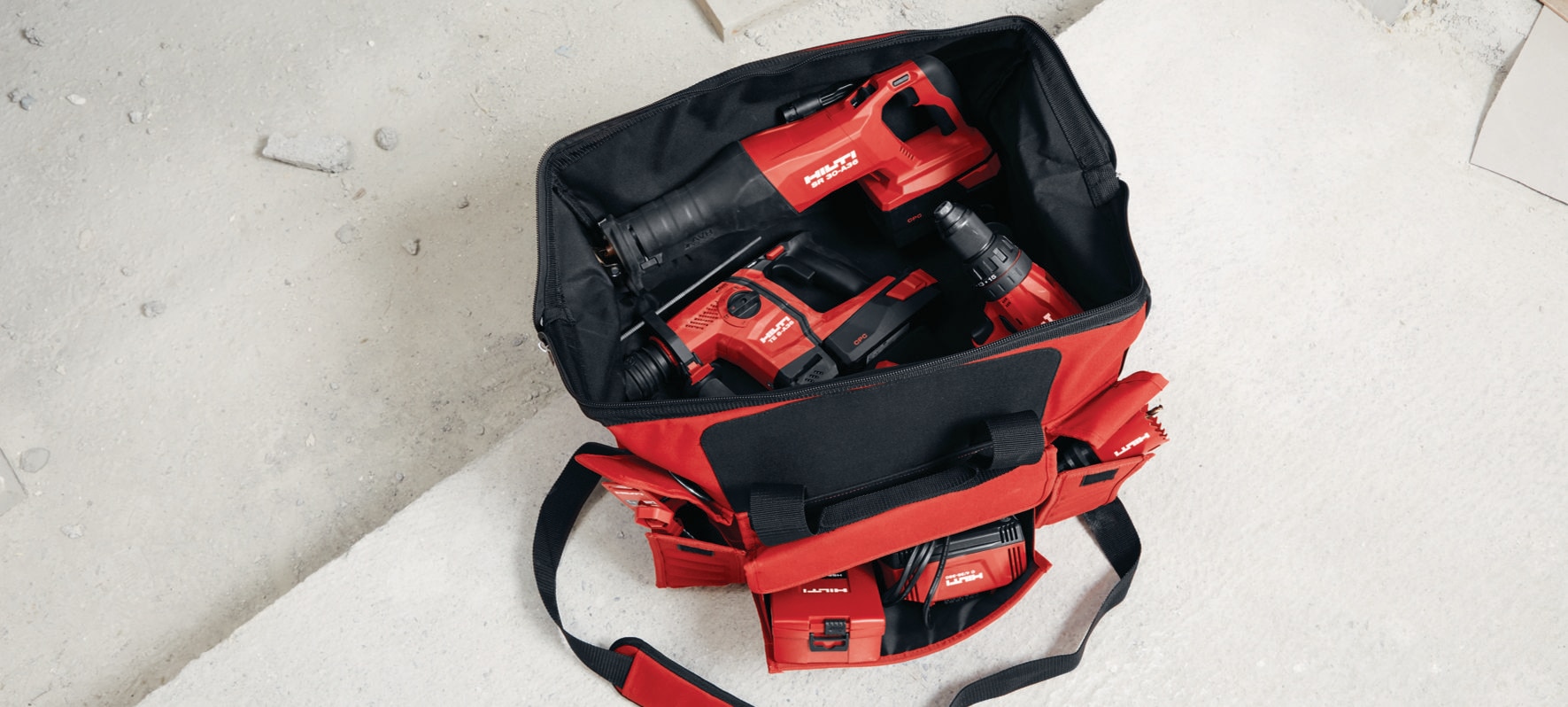 Bolsa de shop herramientas hilti