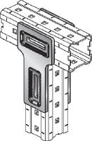 Conector MIC-T Conector galvanizado en caliente (HDG) para la fijación de vigas MI en perpendicular Aplicaciones 1