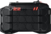 Batería Nuron B 22-290 Batería de iones de litio de 22 V de la más alta capacidad diseñada para maximizar el tiempo de funcionamiento de las herramientas Nuron de carga pesada