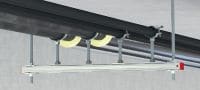 MP-L-I Abrazadera de tuberías galvanizada de alta calidad con cierre rápido para aplicaciones ligeras y económicas Aplicaciones 6