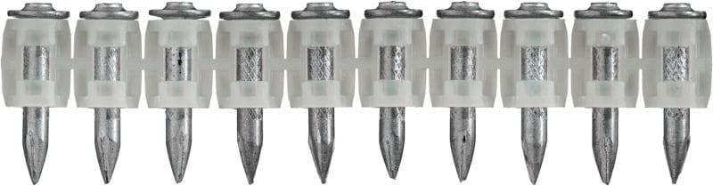 Clavos para hormigón X-GN MX (en tiras) Clavos en tiras para fijaciones en hormigón y otros materiales base con la clavadora a gas GX 120