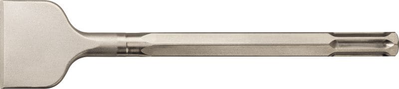 Cinceles tipo pala con forma TE-S SC Cinceles tipo pala con extremo de inserción TE-S ultrarrobustos para el raspado de residuos de soldadura, filtraciones de encofrado y otros residuos