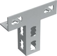 Tornillo tuerca carril MQV-3/2 D Tornillo tuerca carril flexible galvanizado para estructuras bidimensionales