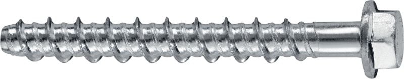 Anclaje de atornillado directo para hormigón HUS-H 10 Anclaje de atornillado directo de alto rendimiento para fijaciones permanentes en hormigón más rápidas (acero al carbono, cabeza hexagonal)