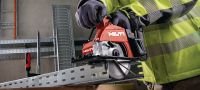 Sierra circular a batería para metal SC 6ML-22 Sierra de metal a batería de corte en frío para cortes rápidos y precisos de hasta 60 mm│2-3/8” de profundidad (plataforma de baterías Nuron) Aplicaciones 2