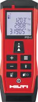 Medidor láser PD-I Medidor láser robusto con funciones de medición inteligentes y conectividad Bluetooth® para aplicaciones de interiores de hasta 100 m/330 pies