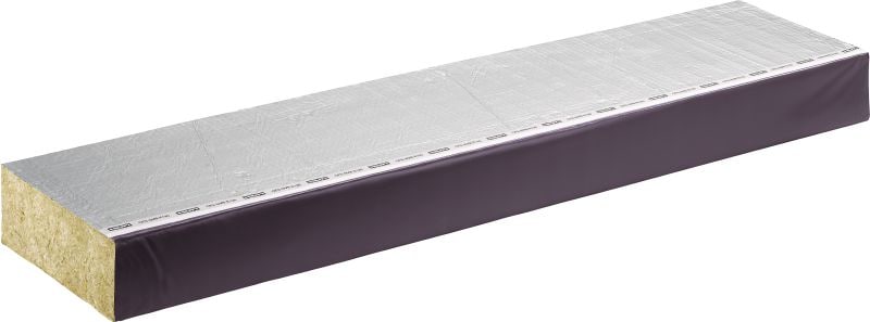 Barrera con cavidad CFS-NVB E120 (no ventilada) Barrera contra incendios con cavidad preformada para aplicaciones de fachadas no ventiladas con 120 minutos de resistencia al fuego