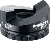 Punzones para el sistema NPU (de 1/2 a 4) Punzones para la realización de orificios de conductos de ½ a 4” de diámetro en acero de calibre hasta 10