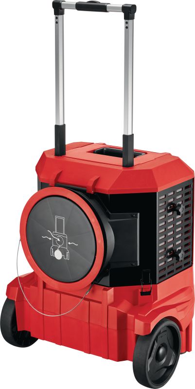 Purificador de aire AIC 1000 Purificador de aire ágil y ligero para eliminar partículas finas en suspensión durante los trabajos de construcción