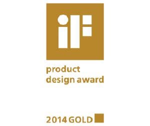               Este producto ha recibido el premio al diseño "Gold" IF Design Award.            