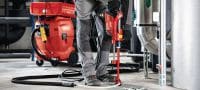 Taladro con diamante DD 30-W Máquina de taladro con diamante compacta y ligera para tareas de carga pesada de taladro de orificios con varillas corrugadas y anclajes para grandes cargas en húmedo de 8-35 mm (5/16 - 1-3/8) de diámetro Aplicaciones 3