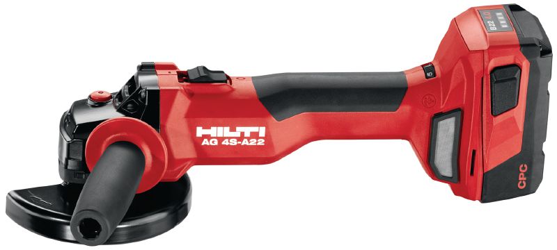 Amoladora angular a batería AG 4S-A22 - Amoladoras a batería - Hilti  Española