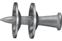 Fijaciones para cubiertas de metal X-ENP2K MX (en tiras) Clavos en tiras para la fijación de cubiertas metálicas a estructuras de acero ligeras con clavadoras de fijación directa con pólvora