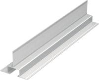 Perfil omega MFT-OT (2 MM) Perfil de soporte omega para subestructuras de paneles de fachada (espesor del material 2 mm)