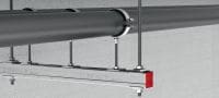Placa perforada MQZ-P Placa de carril galvanizada para anclajes y montajes trapezoidales Aplicaciones 1