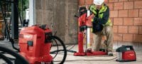 Taladro de diamante DD 150-U Versátil máquina de taladro con diamante para tareas manuales o con columna de taladro de orificios de 8-162 mm (5/16 - 6-3/8) de diámetro Aplicaciones 1