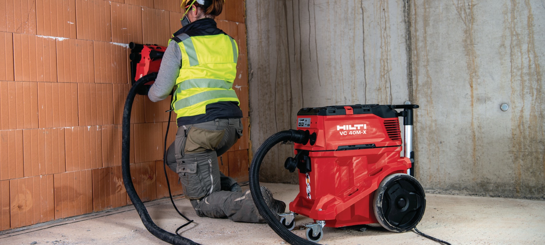 Aspiradora en húmedo/seco para la construcción VC 40L-X - Aspiradoras de  obra - Hilti Española