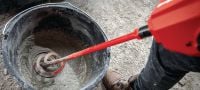 Mezclador de paletas a batería NMX 6-22 Mezclador a batería con potente motor sin escobillas para mezclar hormigón, morteros y muchos otros materiales de construcción (plataforma de baterías Nuron) Aplicaciones 3