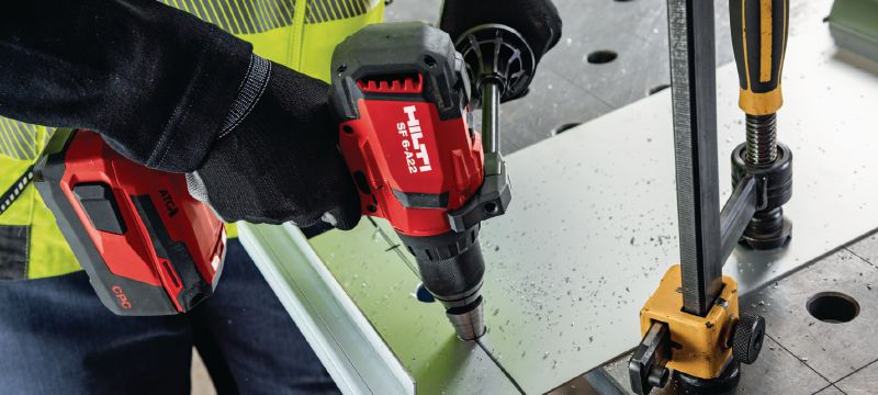 Hilti SF 6H-A22 Taladro martillo inalámbrico de iones de litio de 1/2  pulgada (solo cuerpo de herramienta)