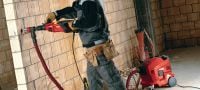 Taladro con diamante DD 110-W Máquina de taladro con diamante compacta y ligera para tareas manuales de taladro de orificios en húmedo o seco de 16-162 mm (5/8 - 6-3/8) de diámetro Aplicaciones 2