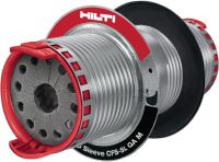 Manguito rápido ampliado CFS-SL GA Dispositivo de vía para un cableado de gran tráfico con un control óptimo del flujo de aire