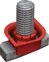 Tornillo en T MT-THB OC Tornillo en T para la fijación de conectores y otros elementos de construcción en la ranura de montaje de los perfiles de caja sin costura MT en entornos moderadamente corrosivos